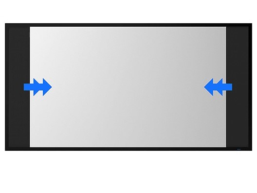 Choose constant image height from 2.40:1 to 1.33:1 aspect ratio