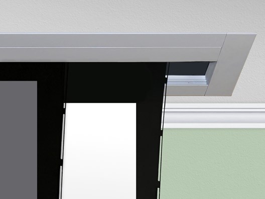 Fastener free dust cover with easy access