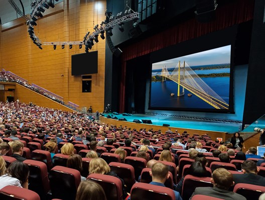 These are REALLY large screens