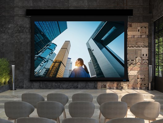 Advanced, retractable screen tech in larger sizes